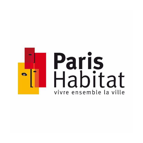 Logo Paris Habitat, client d'ABR