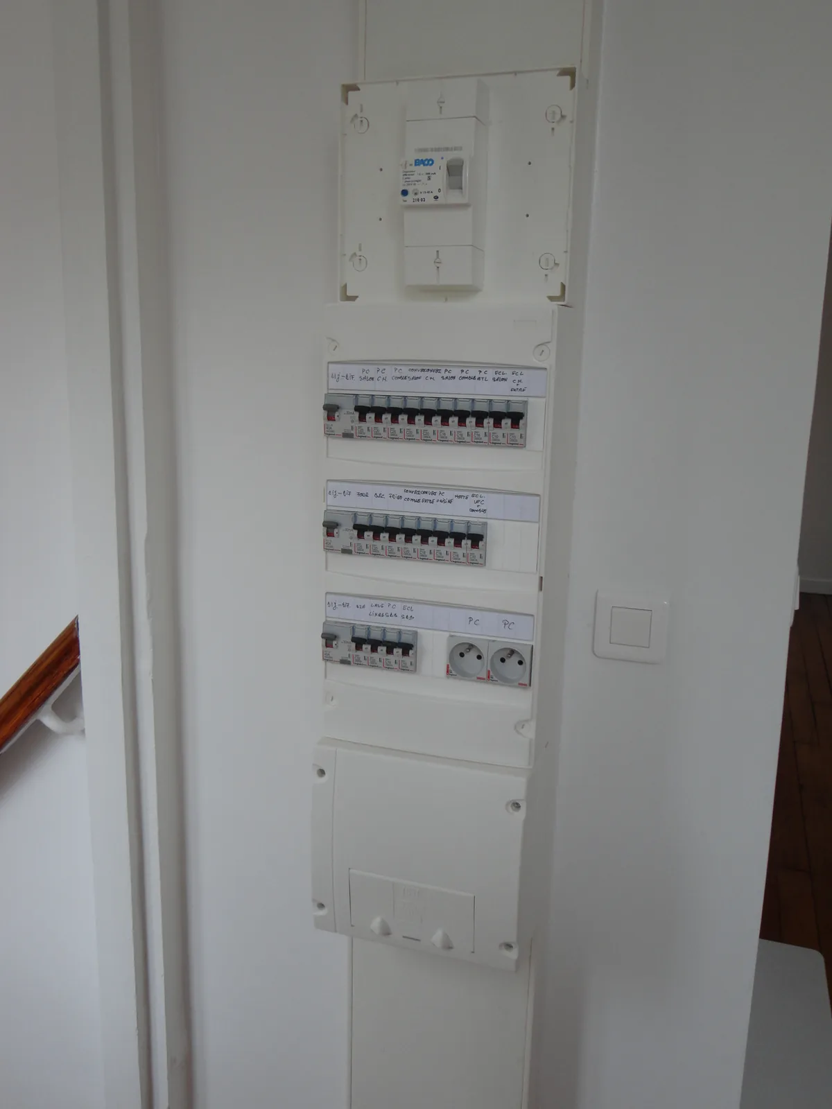 Chantier ABR : Tableau et protections différentielles
