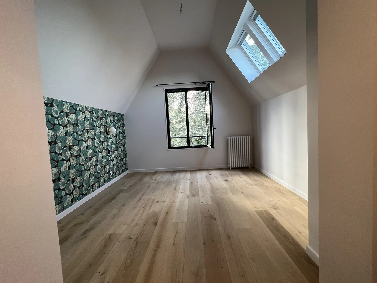Chantier ABR : Chambre sous combles livrée